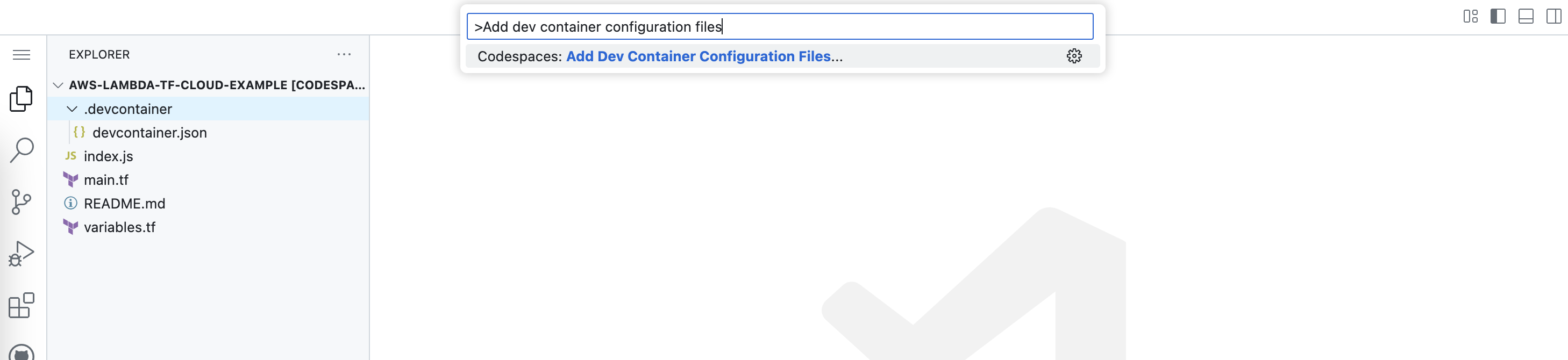 Terraform in GitHub Codespaces | Vovando Dev